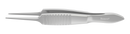 090R 4-0607S Bishop-Harmon Suturing Forceps, 0.30 mm, 1x2 Teeth, 5.00 mm Tying Platform, Length 87 mm, Stainless Steel