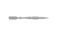 023R 16-010 Rumex Corneoscleral Punch (0.50, 0.75, 1.00, 1.50 mm Tips), Length 122 mm, Titanium Handle
