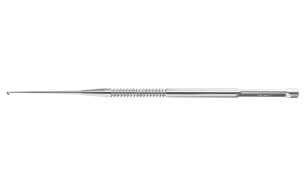 999R 16-066S Meyerhoefer Chalazion Curette, Size 3-2.50 mm, Length 135 mm, Round Handle, Stainless Steel