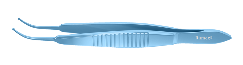 284R 4-2206T LASIK Flap Forceps, Curved, Length 108 mm, Titanium