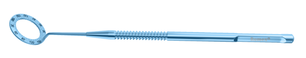 309R 2-031T LRI Gauge, with Atraumatic Fixation Teeth, 13.00/19.00 mm Diameters, Length 134 mm, Titanium