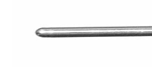 404R 9-010S Bowman Lacrimal Probe, Size 0000-000, Length 133 mm, Stainless Steel