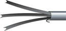 168R 10-083 Beehler Pupil Dilator, Four Prongs, Intraocular Handle, 17 Ga, Curved Shaft, Length 130 mm, Titanium Handle