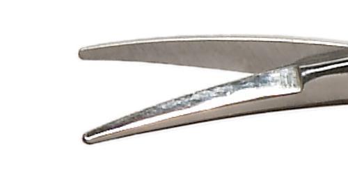 080R 11-011S Castroviejo Universal Corneal Scissors, Small, Blunt Tips, 7.50 mm Blades, Length 102 mm, Stainless Steel