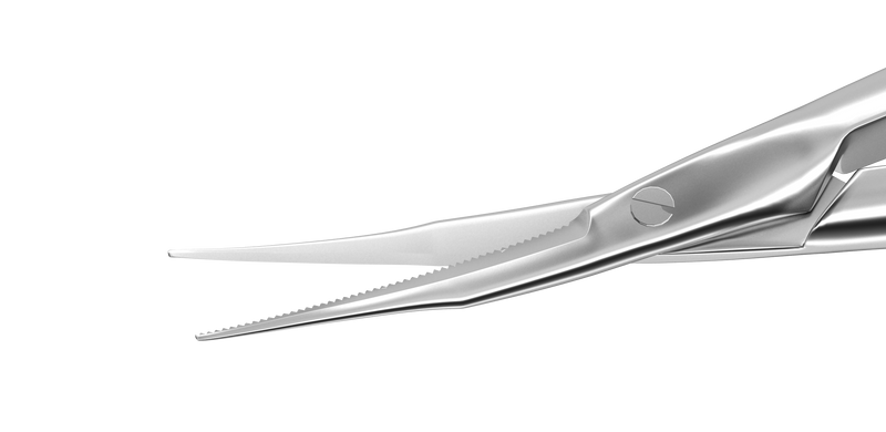 138R 11-0481S Shepard-Westcott Curved Tenotomy Scissors, Right, Blunt Tips, 16.00 mm Blades, Length 123 mm, Stainless Steel