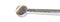 999R 16-111S Schocket Double-Ended Scleral Depressor, with Pocket Clip, Round Handle, Length 143 mm, Stainless Steel