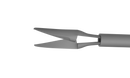 389R 11-03741 Side-Port Capsulotomy Scissors, Left, 20 Ga, with Lock, Tip Only