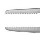 999R 4-0740S Adson Dressing Forceps, Flat Handle, Length 124 mm, Stainless Steel