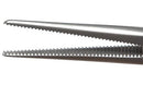 388R 4-120S Hartman Hemostatic Mosquito Forceps, Straight, Serrated jaws, Length 90 mm, Ring Handle, Stainless Steel