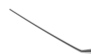 999R 13-031S Double Spatula, 0.50 mm and 1.00 mm Wide, 12.00 mm Long, Length 134 mm, Round Handle, Stainless Steel