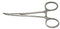 490R 4-123S Halsted Hemostatic Forceps, Curved, Long, Length 125 mm, Stainless Steel