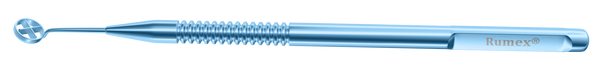 999R 3-0220T Hoffer Optical Zone Marker, with Cross Hairs, 9.50 mm, Length 103 mm, Round Titanium Handle