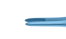325R 4-2303T Moorsfield Suturing Forceps, Grooved Section 14.00 mm, Flat Handle, Length 110 mm, Titanium