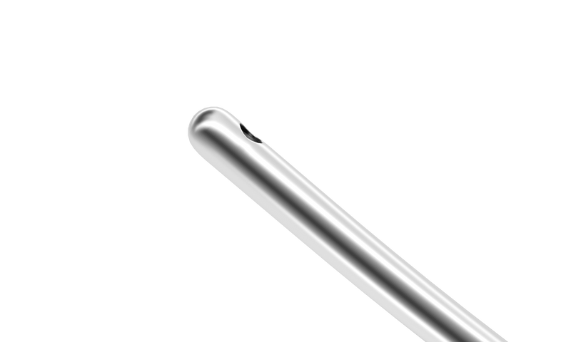 583R 15-009 Sub-Tenon's Anesthesia Cannula (Para), Curved, 19 Ga x 25 mm, 0.30 mm Side-Port