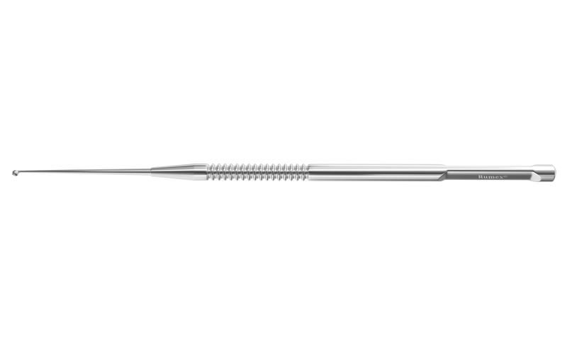 999R 16-065S Meyerhoefer Chalazion Curette, Size 2-2.00 mm, Length 135 mm, Round Handle, Stainless Steel