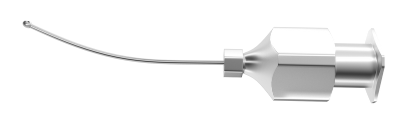 377R 15-170 Microincisional Capsule Polisher Cannula, Disc-Shaped Sandblasted Tip, 23 Ga