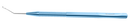 395R 7-142 Holz Capsule Polisher, Angled Shaft, Texturized Bottom and Sharpened Ridge at the Top for Delicate Polishing, Length 123 mm, Round Titanium Handle