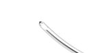 999R 7-0811 Stodulka Enhanced Irrigation Handpiece for Bimanual Technique, Curved, 21 Ga, Two Ports on Side 0.50 x 1.00 mm, Length 105 mm, Titanium Handle