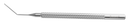 541R 13-151S Cindy Sweeper DSEK Spatula, Angled, 12.00 mm from Bent to Tip, 0.70 mm Diameter Shaft, Length 114 mm, Stainless Steel