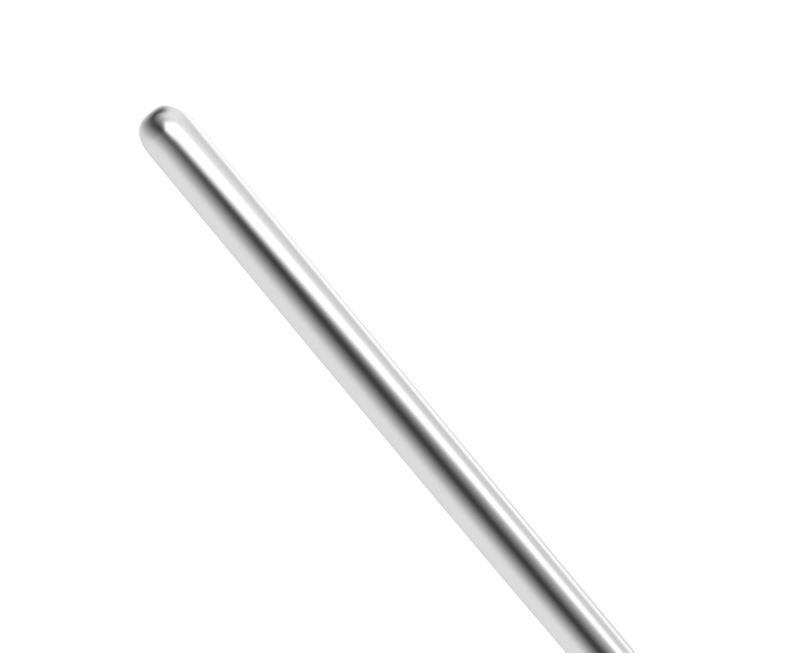 541R 13-151S Cindy Sweeper DSEK Spatula, Angled, 12.00 mm from Bent to Tip, 0.70 mm Diameter Shaft, Length 114 mm, Stainless Steel