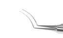 999R 4-03314S Utrata Capsulorhexis Forceps with Scale (2 Engravings at 3.00, 6.00 mm), Cystotome Tips, 11.50 mm Curved Jaws, Round Handle, Length 110 mm, Stainless Steel