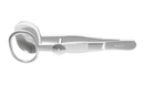 999R 4-1912S Desmarres Chalazion Forceps, Medium, 24.00 x 16.00 mm Platform, Length 92 mm, Stainless Steel