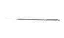 999R 5-034S Bechert Nucleus Rotator, Angled, Y-Shaped Tip, Length 121 mm, Round Handle, Stainless Steel