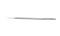 999R 5-034S Bechert Nucleus Rotator, Angled, Y-Shaped Tip, Length 121 mm, Round Handle, Stainless Steel