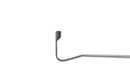 999R 5-040S Jameson Muscle Hook, 2.00 mm Bulbous Tip, 9.50 mm Flat Hook, Length 135 mm, Flat Handle, Stainless Steel