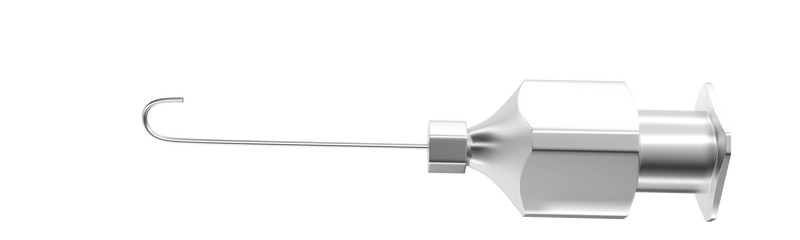 999R 15-073-27 Pearce J-Shaped, Micro Hydrodissector, 27 Ga x 22 mm