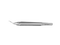 999R 4-0395S Capsulorhexis Forceps with Scale (2.50/5.00 mm), Cross-Action, for 1.50 mm Incisions, Curved Stainless Steel Jaws (8.50 mm), Short Lever (16.00 mm), Medium (91 mm) Flat Stainless Steel Handle, Length 110 mm