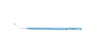 999R 7-117 Escaf Nucleus Manipulator, 30 Degrees Bent Tip, Length 120 mm, Round Titanium Handle