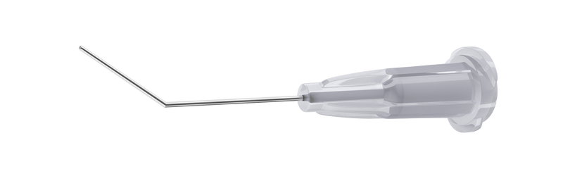 999R 21-R2227 Viscoelastic Cannula, 27 Ga x 22 mm, 9 mm Angled Tip, Disposable, 10 per Box