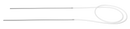 265R 21-R7001 Lacrimal Intubation Set, 23 Ga x 17.5 cm Probe, 30 cm Silicone Tubing, Disposable, 3 per Box