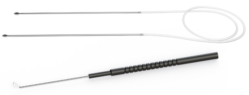 999R 21-R7004RD Lacrimal Intubation Set with Retrieval Device, 27 Ga, Olive Tip, 11 cm Probe, Disposable, 3 per Box