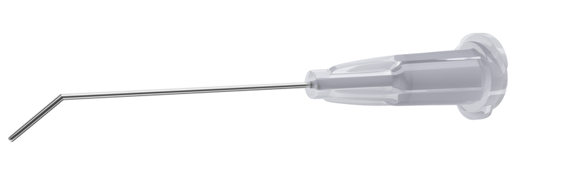 999R 21-R2030 Rycroft Anterior Chamber Cannula, 30 Ga x 22 mm, 4 mm Angled Tip, Disposable, 10 per Box