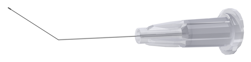 109R 21-R4025 Pearce Hydrodissector, Flattened, 25 Ga x 22 mm, 8 mm Angled Tip, Disposable, 10 per Box