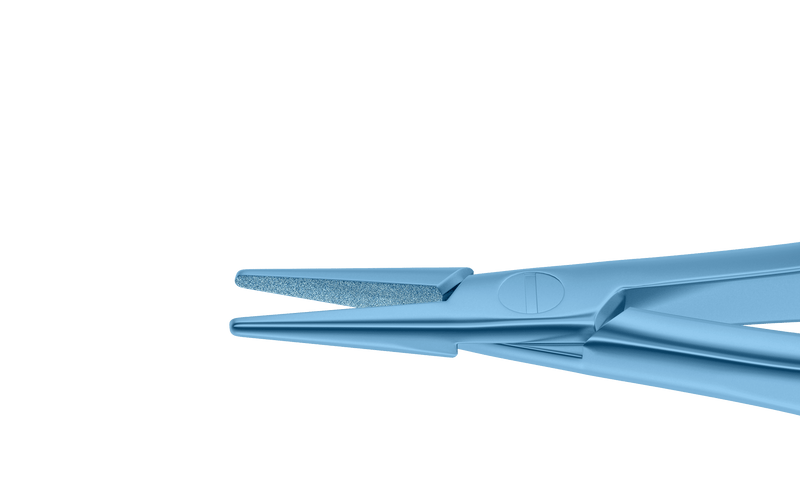 999R 8-080T Kalt Needle Holder, Standard Straight 10.50 mm Jaws, Length 135 mm, Titanium