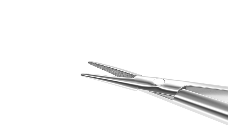 999R 8-0921S Castroviejo Needle Holder, 13.50 mm Delicate jaws, Straight, with Lock, Length  122 mm, Stainless Steel