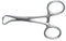 459R 16-081S Towel Forceps, Ring Handle, Length 125 mm, Stainless Steel