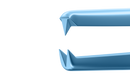 162R 4-0504T Colibri-Bonn Corneal Forceps, 0.12 mm, 1x2 Teeth, Flat Handle, Length 77 mm, Titanium