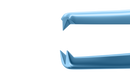 999R 4-0505T Micro Colibri Corneal Forceps, 0.12 mm, 1x2 Teeth, Flat Handle, Length 73 mm, Titanium