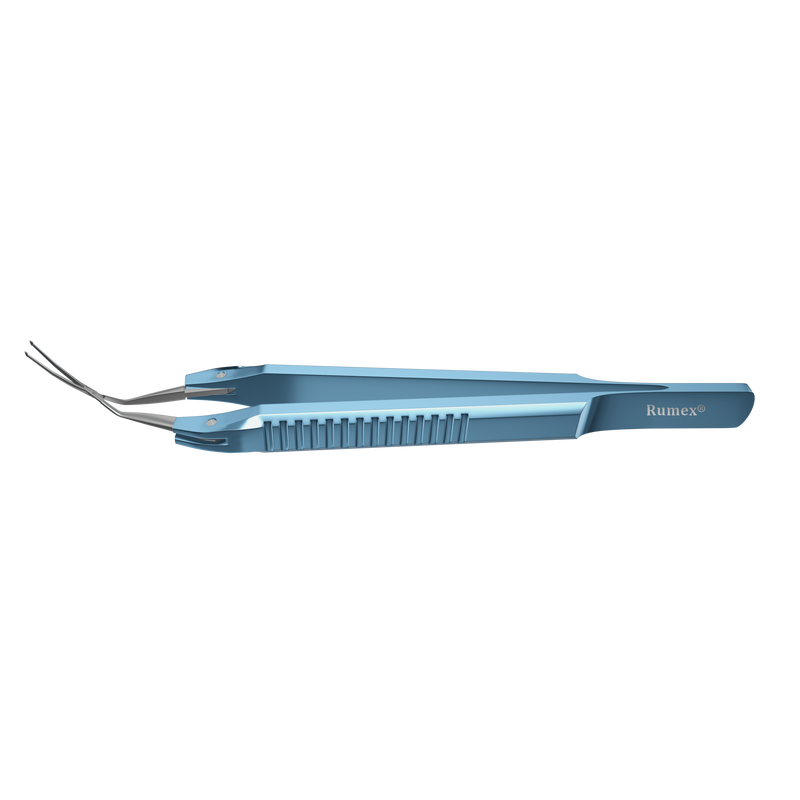 999R 4-251 Cross-Action DMEK Forceps, Length 110 mm, Flat Titanium Handle